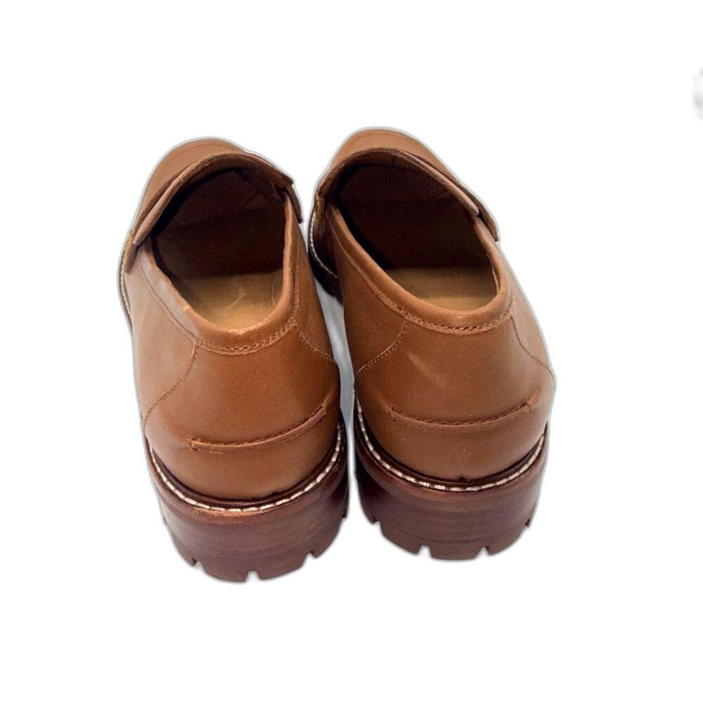 Madewell The Corinne Lug Sole Loafer - Tan 10 - Picture 6 of 11